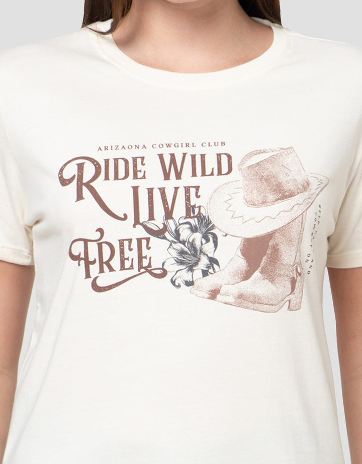 Nevada Cvc Ride Wild Kaos Wanita
