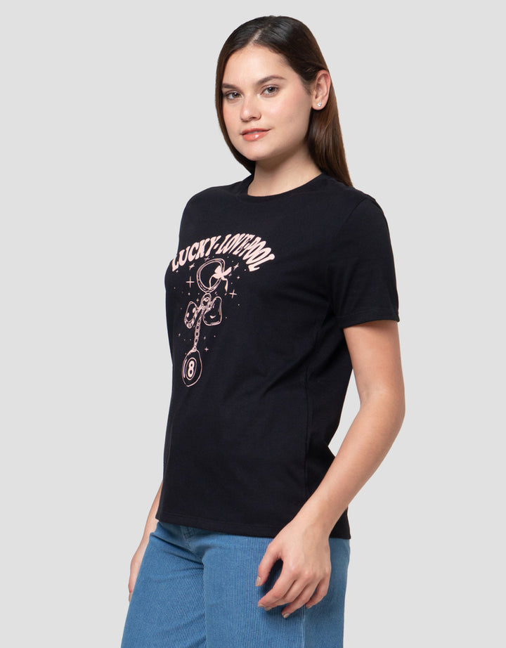 Nevada Cvc Lucky Love Pool Kaos Wanita