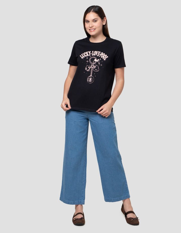 Nevada Cvc Lucky Love Pool Kaos Wanita