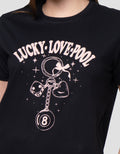 Nevada Cvc Lucky Love Pool Kaos Wanita