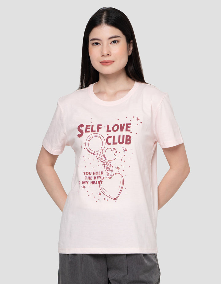 Nevada Cvc Self Love Club Kaos Wanita