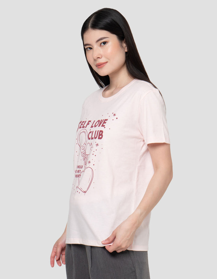 Nevada Cvc Self Love Club Kaos Wanita