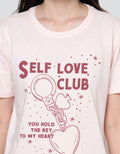 Nevada Cvc Self Love Club Kaos Wanita