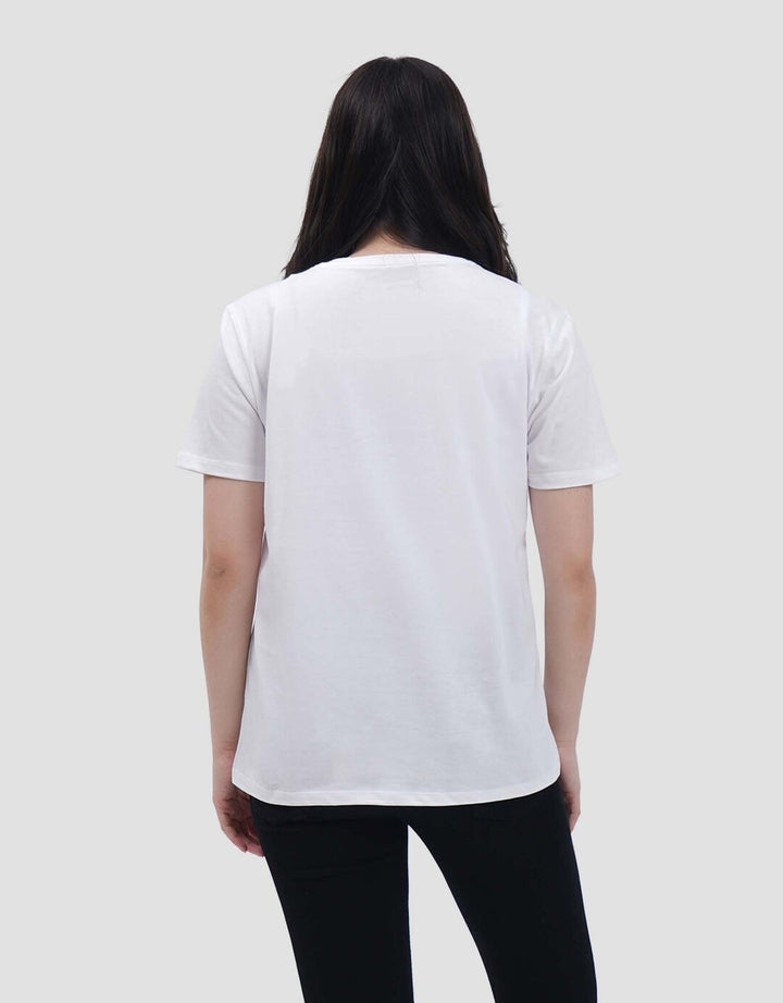 Nevada Print Ice Coffee Kaos Wanita