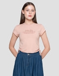 Nevada Side Tie California Kaos Wanita