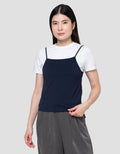 Nevada Two Pieces With Tanktop Kaos Wanita