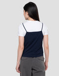 Nevada Two Pieces With Tanktop Kaos Wanita