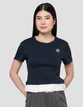 Nevada Rib Spndx With Ruffle Kaos Wanita