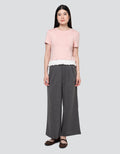 Nevada Rib Spndx With Ruffle Kaos Wanita