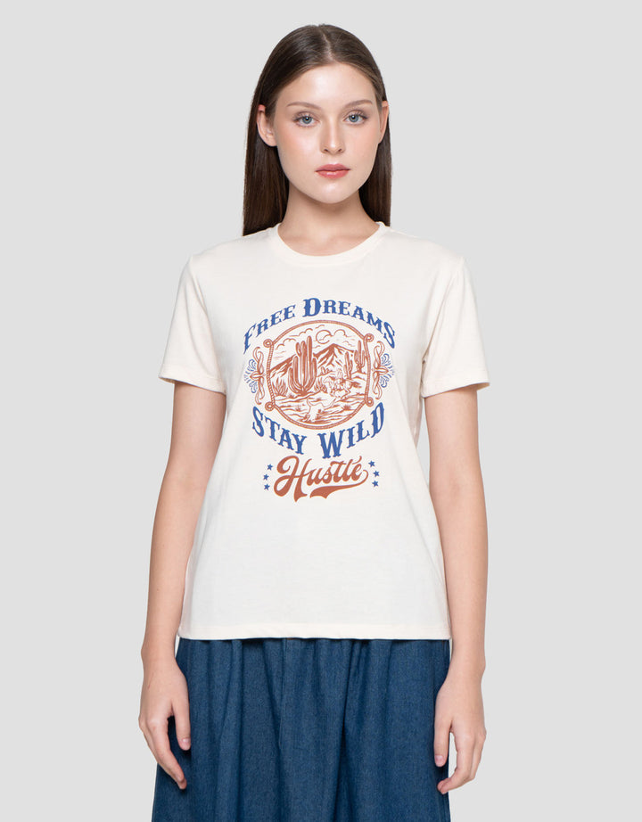 Nevada Reg Comb Free Dreams Kaos Wanita