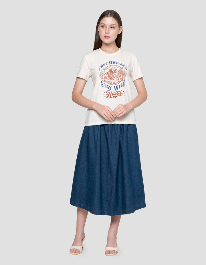 Nevada Reg Comb Free Dreams Kaos Wanita