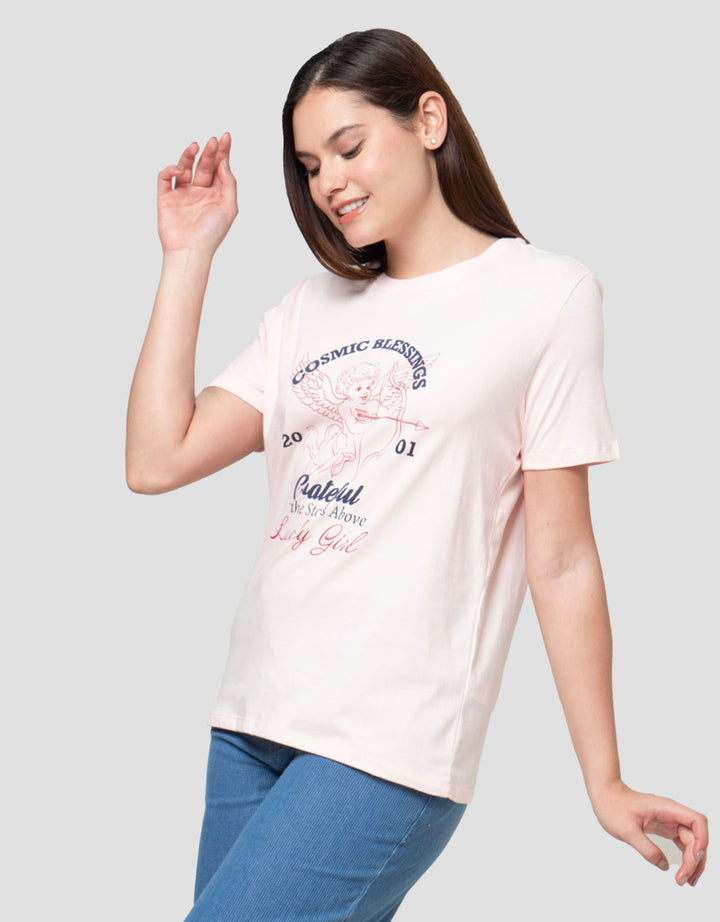 Nevada Reg Comb Lucky Angel Kaos Wanita