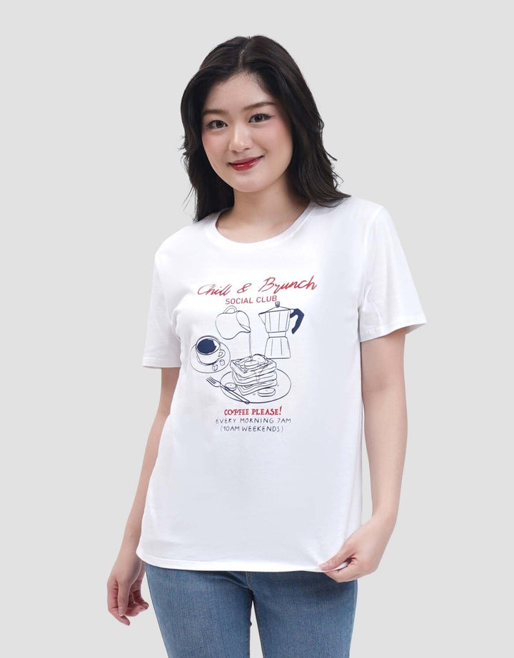 Nevada Chill And Brunch Kaos Wanita
