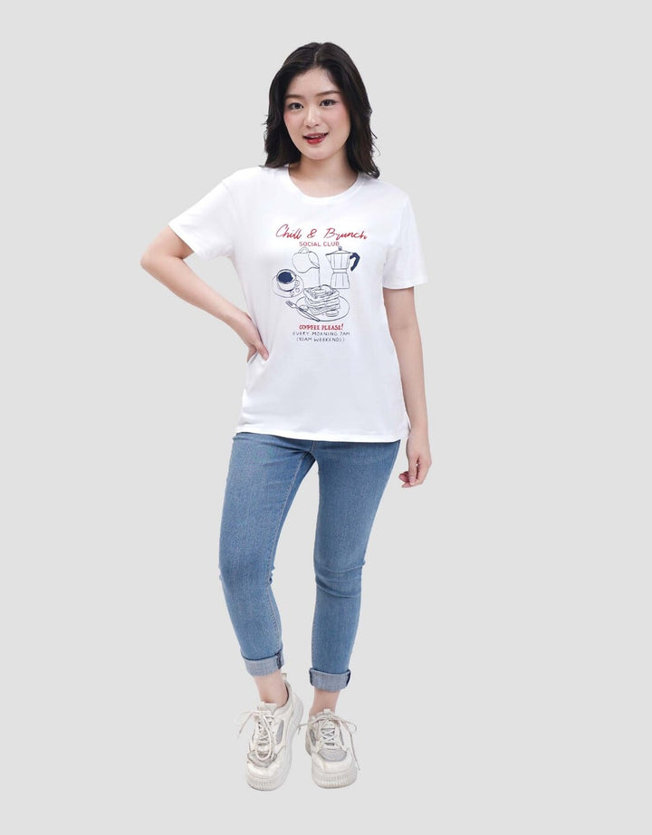 Nevada Chill And Brunch Kaos Wanita