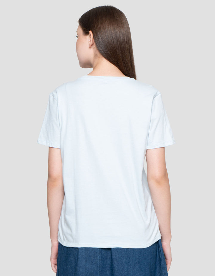 Nevada Comb Morning Breakfast Kaos Wanita
