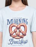 Nevada Comb Morning Breakfast Kaos Wanita