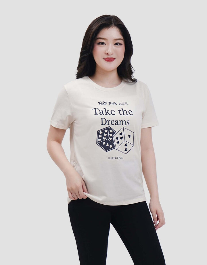 Nevada Cvc Chasing Lucky Dreams Kaos Wanita
