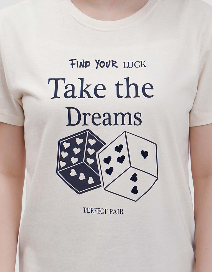 Nevada Cvc Chasing Lucky Dreams Kaos Wanita