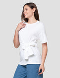Nevada Comb Side Tie Kaos Wanita