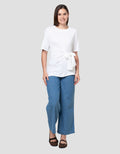 Nevada Comb Side Tie Kaos Wanita