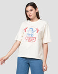 Nevada Comb Cupids Party Kaos Wanita