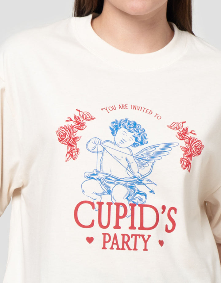 Nevada Comb Cupids Party Kaos Wanita