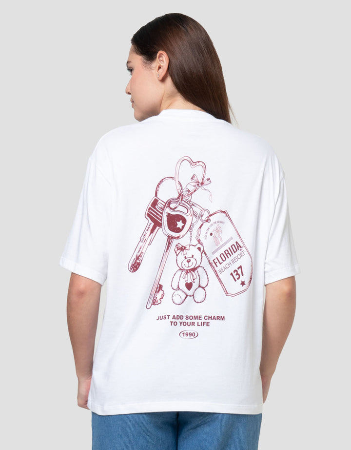 Nevada Comb Charms And Bear Kaos Wanita