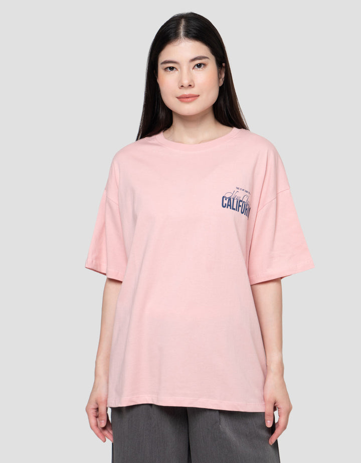 Nevada Comb New York Kaos Oversize Wanita