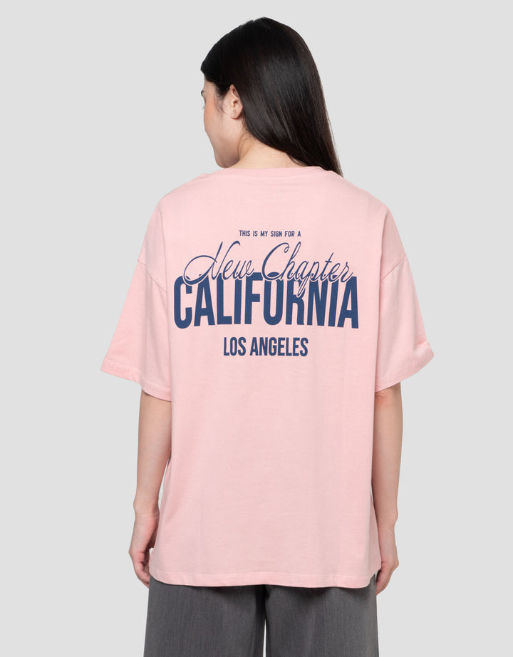Nevada Comb New York Kaos Oversize Wanita