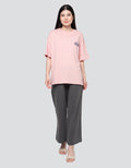 Nevada Comb New York Kaos Oversize Wanita