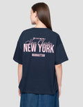 Nevada Comb New Chapter New York Kaos Oversize Wanita