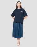 Nevada Comb New Chapter New York Kaos Oversize Wanita