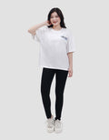 Nevada Comb Happy Break Kaos Oversize Wanita