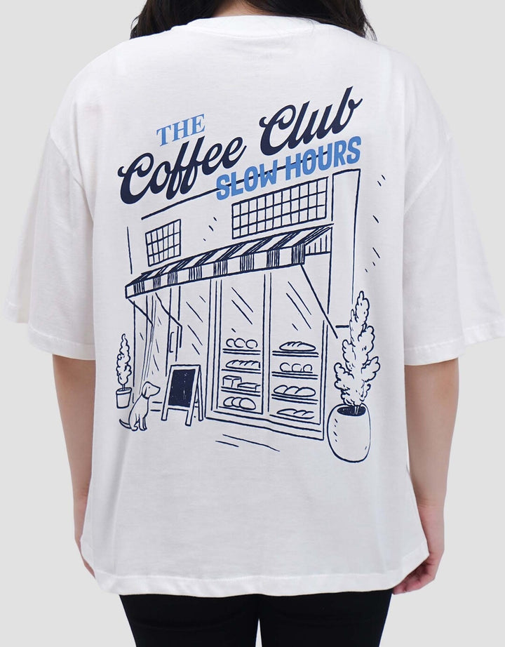 Nevada Comb Happy Break Kaos Oversize Wanita