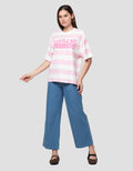 Nevada Comb Stripe A Little Dramatic Kaos Wanita