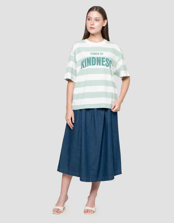 Nevada Comb Stripe A Little Dramatic Kaos Wanita