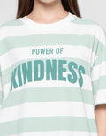 Nevada Comb Stripe A Little Dramatic Kaos Wanita