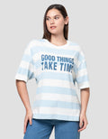 Nevada Comb Stripe A Little Dramatic Kaos Wanita