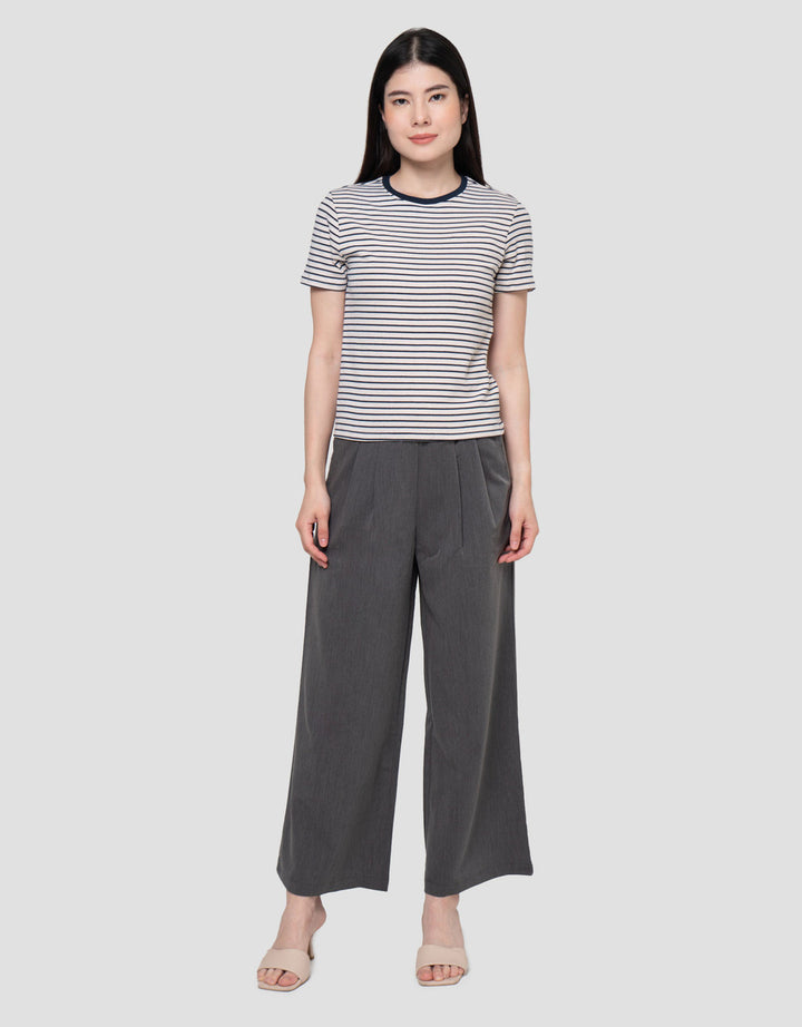 Nevada Stripe Small Stripe Kaos Wanita