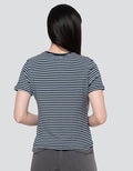 Nevada Stripe Small Stripe Kaos Wanita