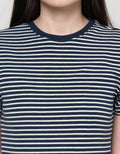 Nevada Stripe Small Stripe Kaos Wanita