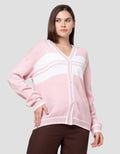 Nevada Solid Ov Flat Knit Jaket Wanita
