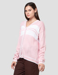 Nevada Solid Ov Flat Knit Jaket Wanita