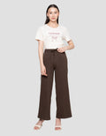 Nevada French Wideleg With Piping Celana Panjang Wanita