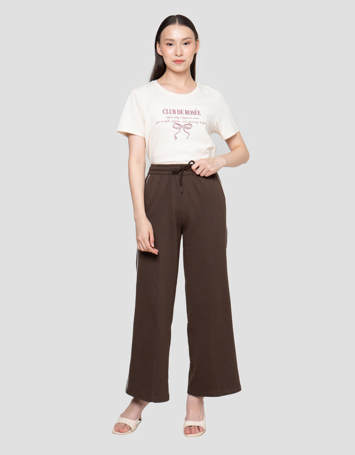 Nevada French Wideleg With Piping Celana Panjang Wanita