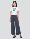 Nevada Sueding Small Waist Band Celana Panjang Wanita