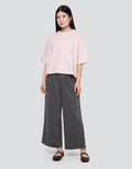 Nevada Boxy Ov Sueding Knit Sweater Wanita