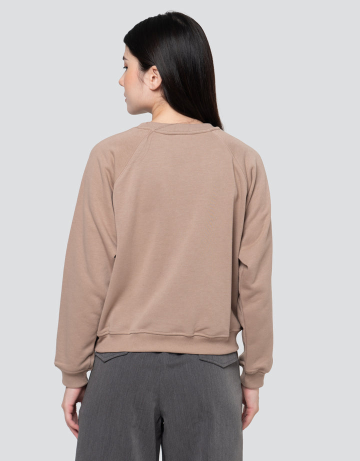 Nevada Sld Reg French Raglan Sweater Wanita