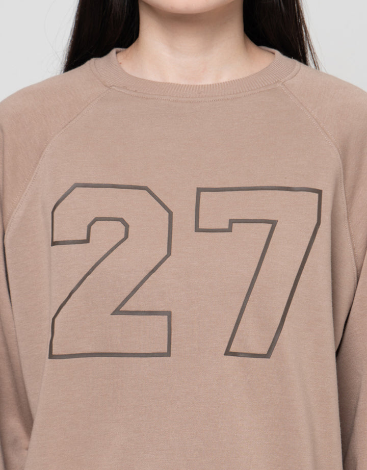 Nevada Sld Reg French Raglan Sweater Wanita