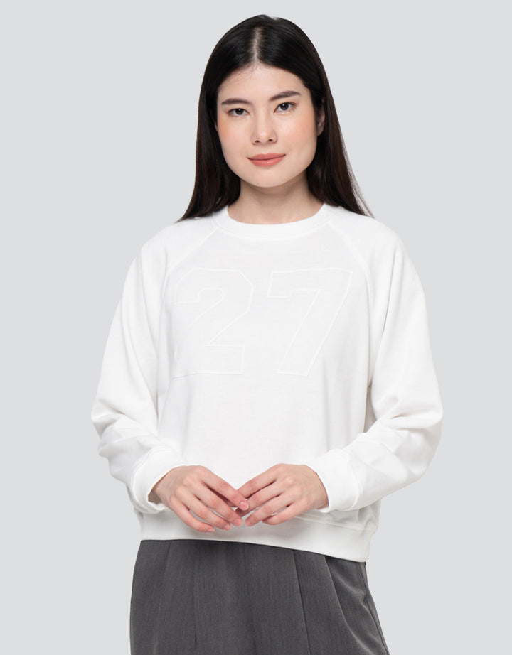 Nevada Sld Reg French Raglan Sweater Wanita